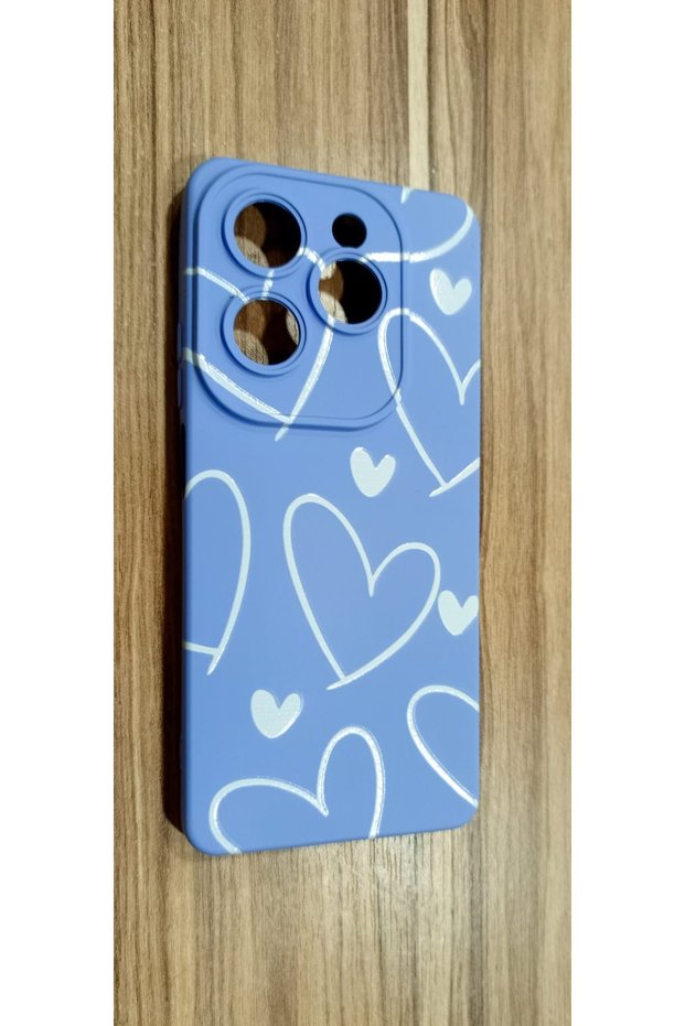 Tecno Spark 20 Pro Striped Heart Printed Inside Velvet Silicone Phone Case Cover (Kj6 Compatible)