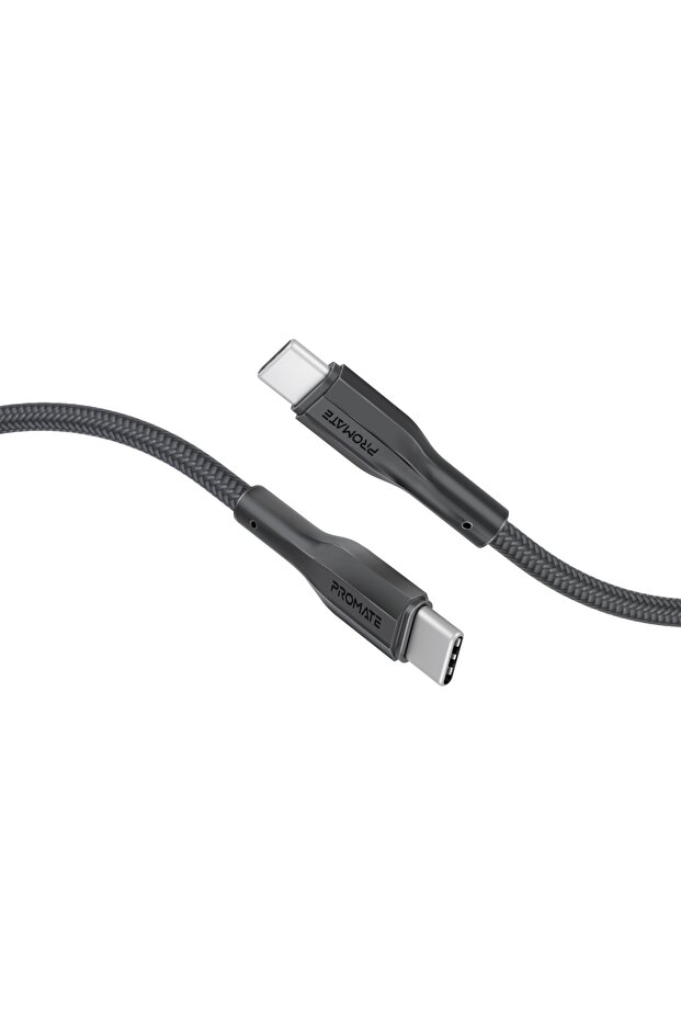 Super-Flexible 60W USB-C to USB-C Fast Charging Cable (3M) - Black