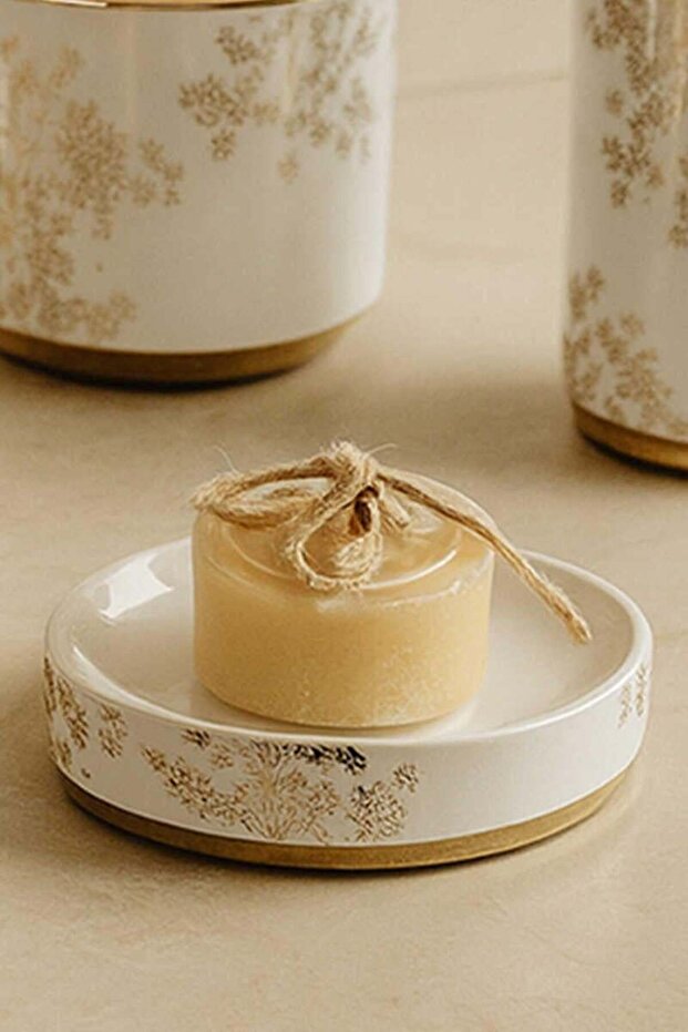 Primanova Eleanora Banyo Seti 5 Parça - Beyaz - 4