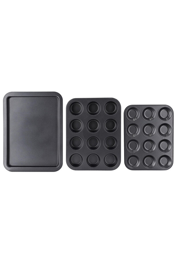 3-Pieces Non-stick Bakeware Set