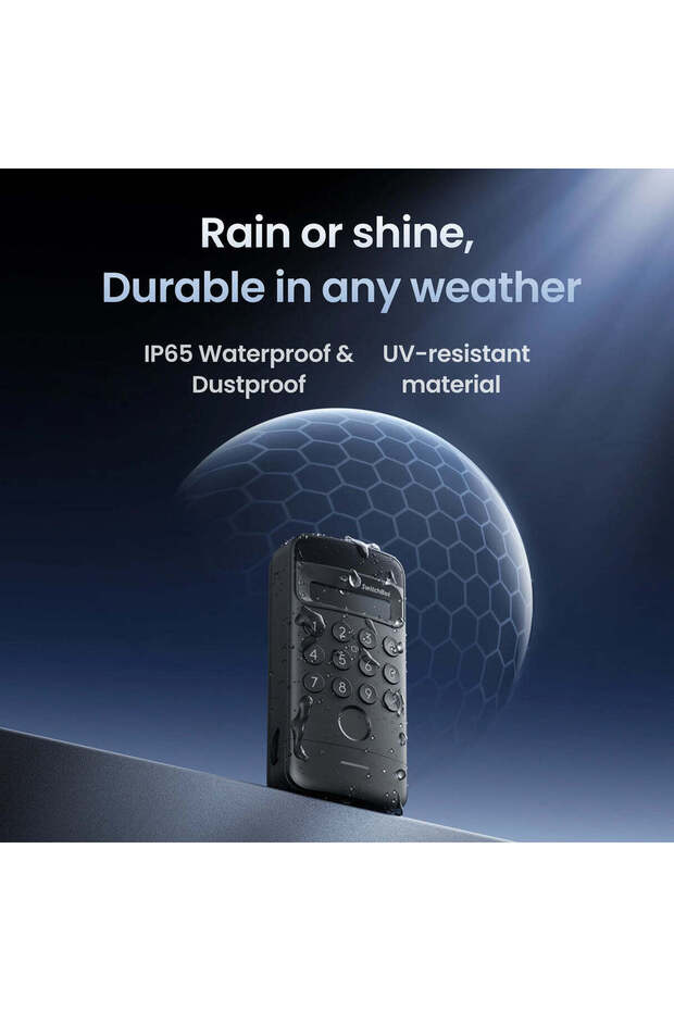 Smart Keypad Vision with Face ID, Fingerprint and Multi-Method Unlock - 5