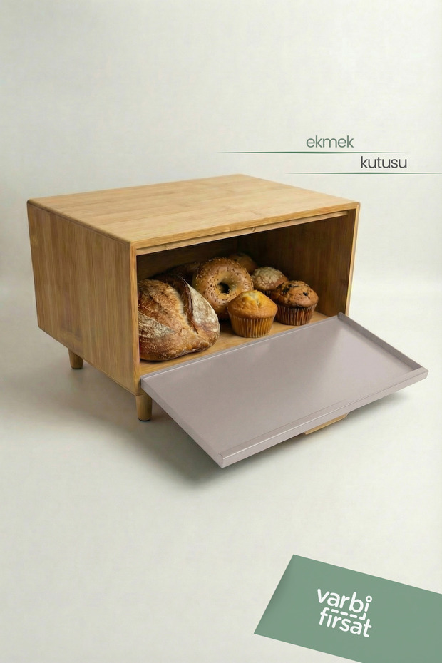 Bambu Ekmek Kutusu - 3