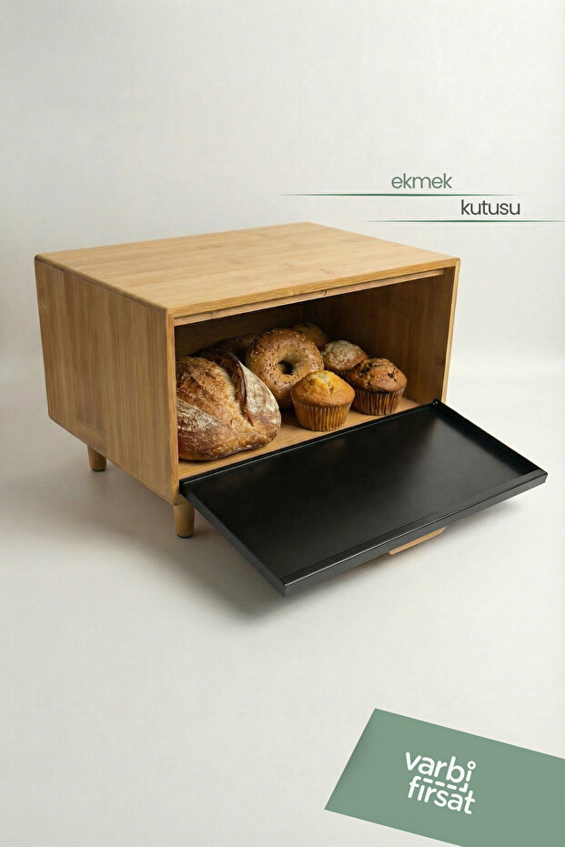 Bambu Ekmek Kutusu - 2
