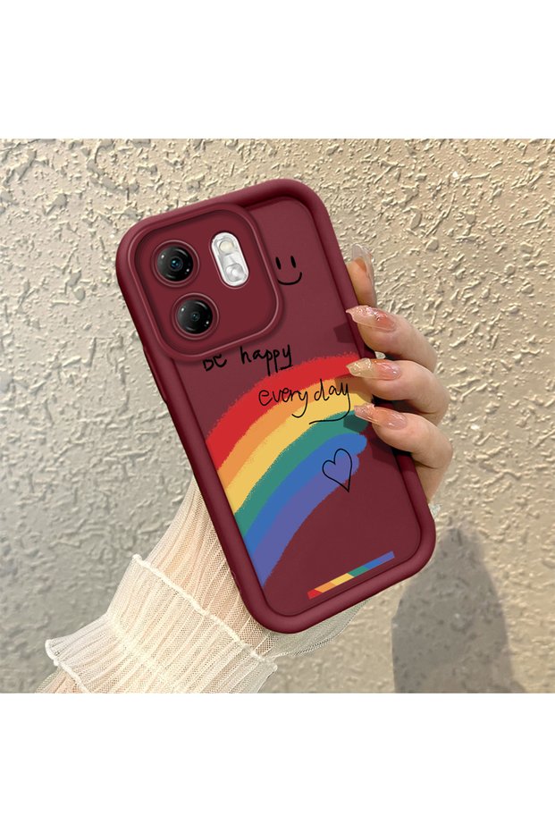 Infinix Smart 9 Compatible Smile Anti-Think Soft Silicone Phone Case