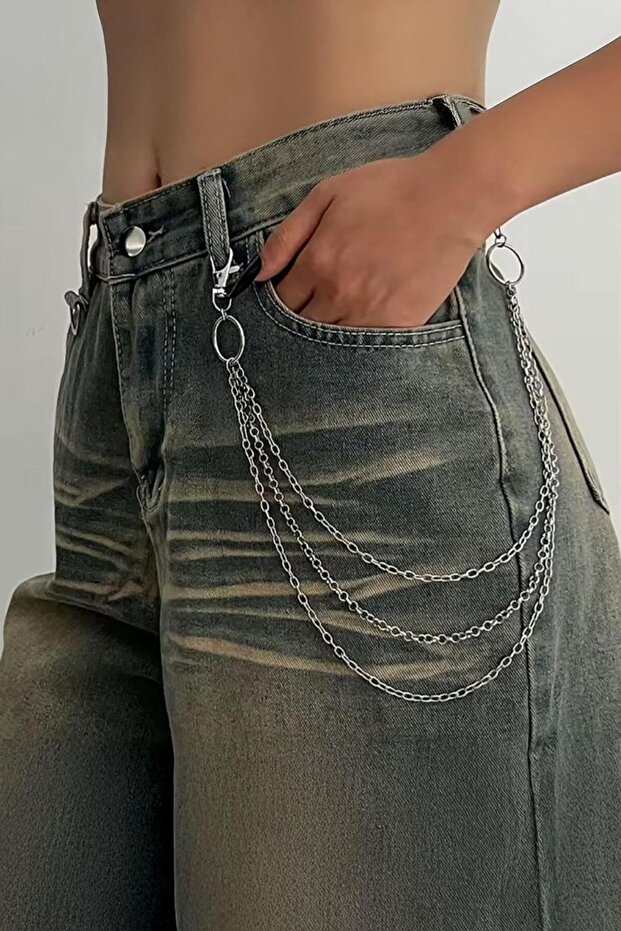 سلسلة سراويل فضية ثلاثية