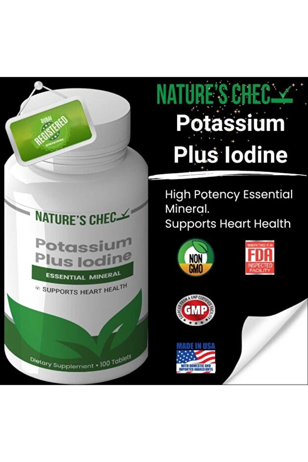 Potassium Plus Iodine Tablets 100S
