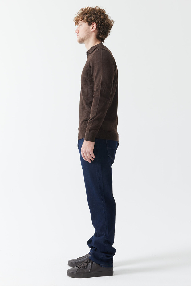 بنطلون جينز رجالي عادي - 2