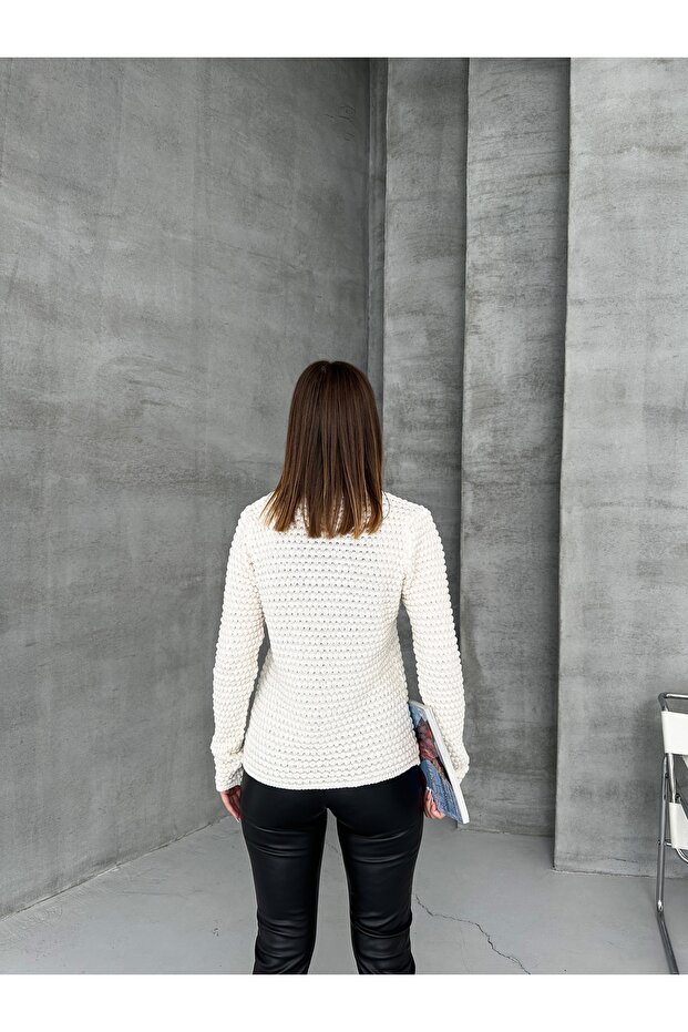 Kadın triko çeket - 6