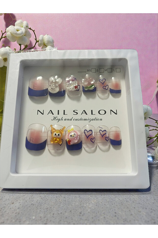 Reusable False Nail Set - 1