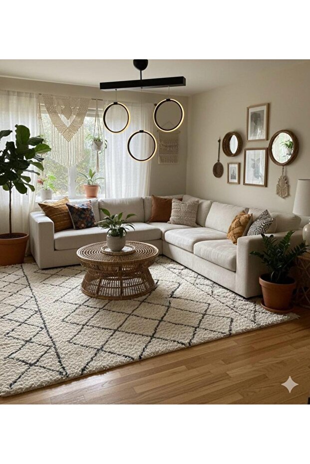 3'LÜ MODERN SİMİT LED AVİZE - 1