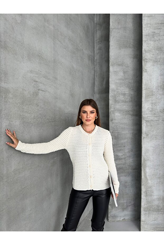 Kadın triko çeket - 7