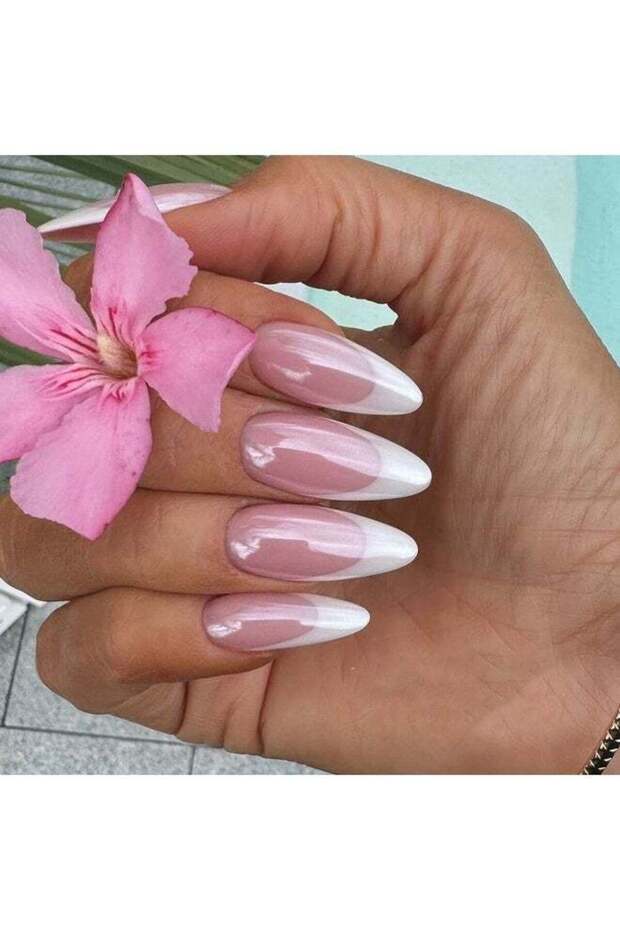 30 Pcs Press On Nails includes Glue, Nail File, Cuticle Pusher