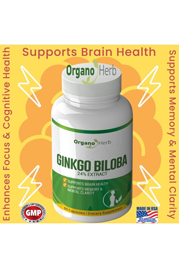 Ginkgo Biloba 120mg Capsules 60S