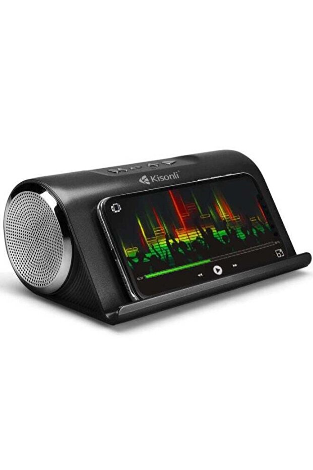 KS-1981 مكبر صوت لاسلكي بتقنية البلوتوث 16 واط 1200 مللي أمبير في الساعة - FM/AUX/TF/USB
