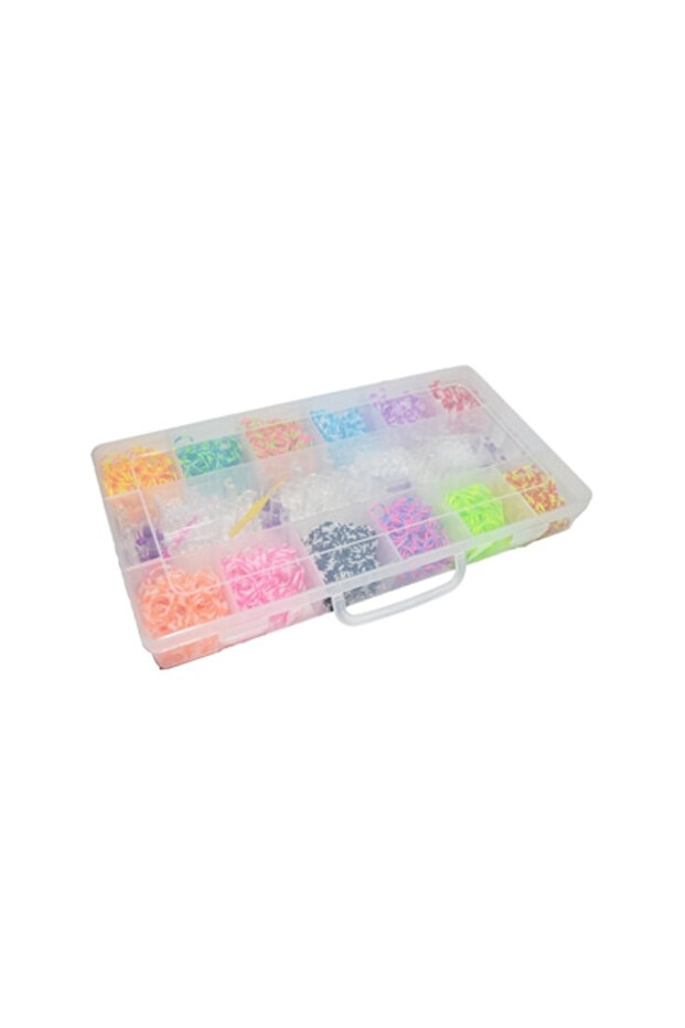 Set creativ elastice 2400 piese - 2