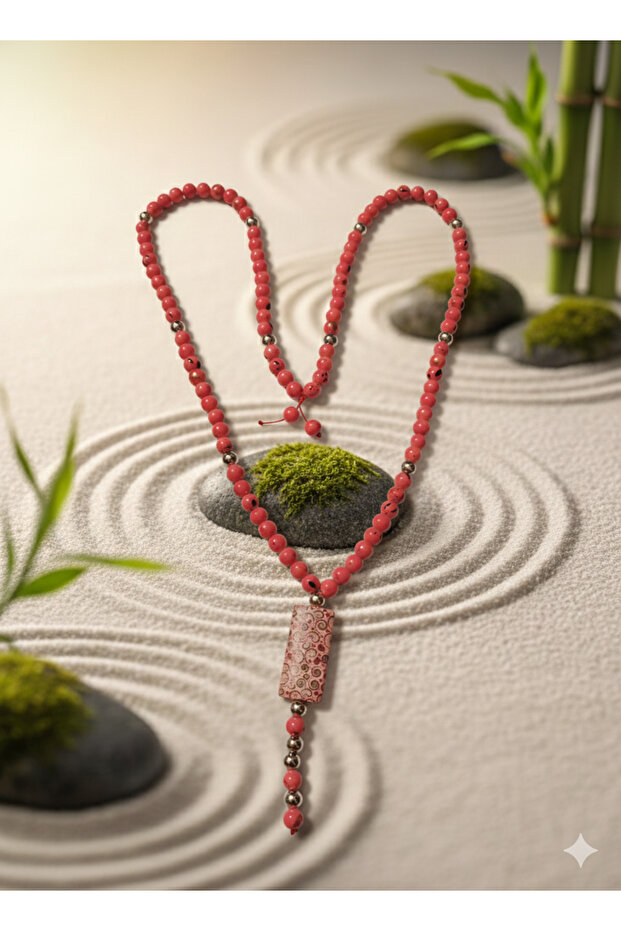 Love and Compassion Mala: 108 Beads Joy Bead Glass Mala