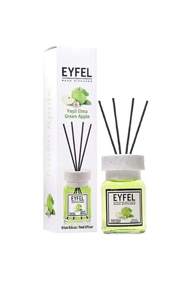 Green Apple Room Reed Diffuser Long Lasting Air Freshener Scent (120ml)