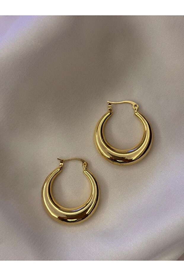 Stainless Steel Gold Earrings