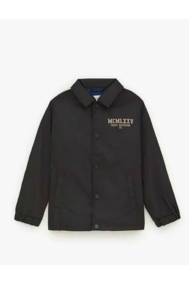 Jacket, Black - 1