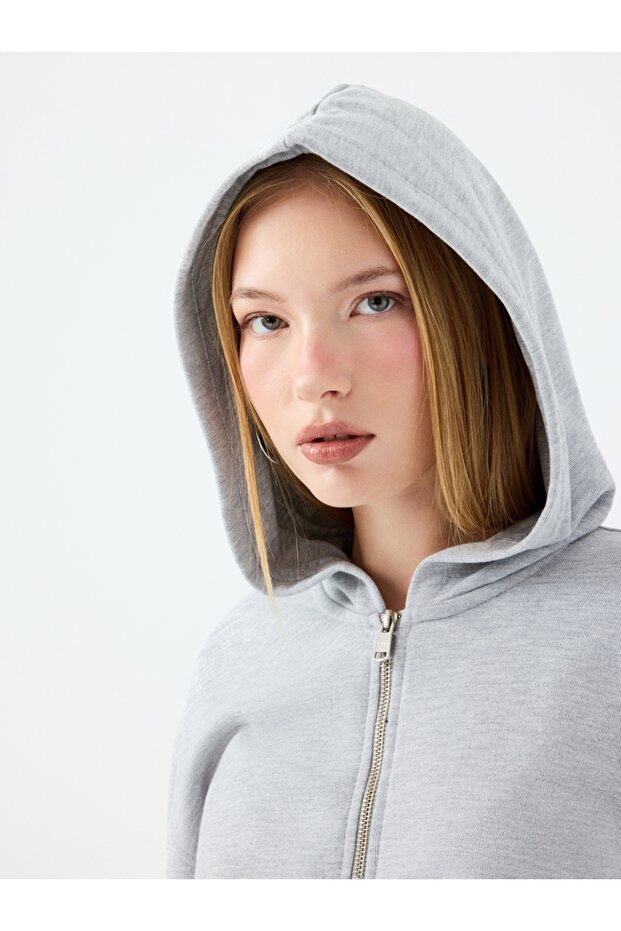 Oversize Kadın Sweatshirt - 5