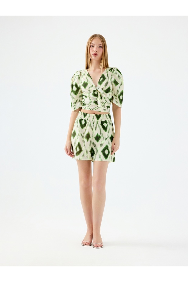 Regular Fit Kadın Şort - 1