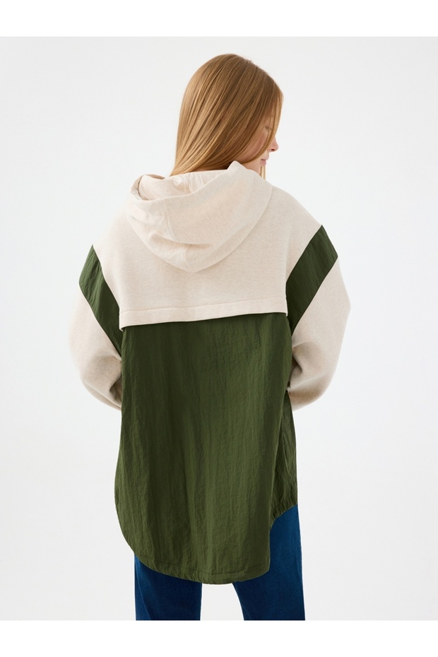 Oversize Kadın Sweatshirt - 3