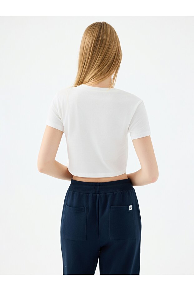 Crop Kadın Tshirt K.kol - 3