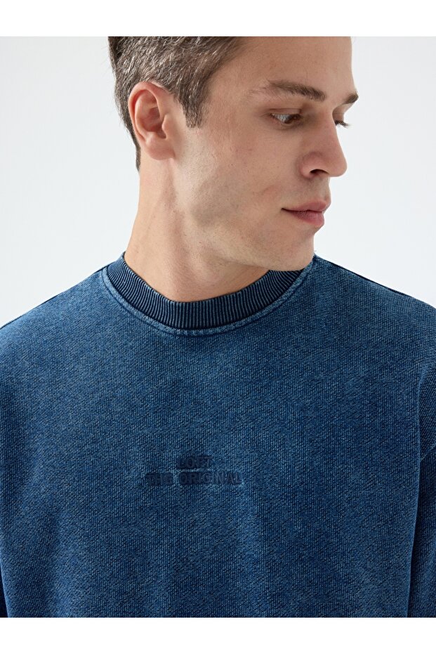 Oversize Fit Erkek Sweatshirt - 4