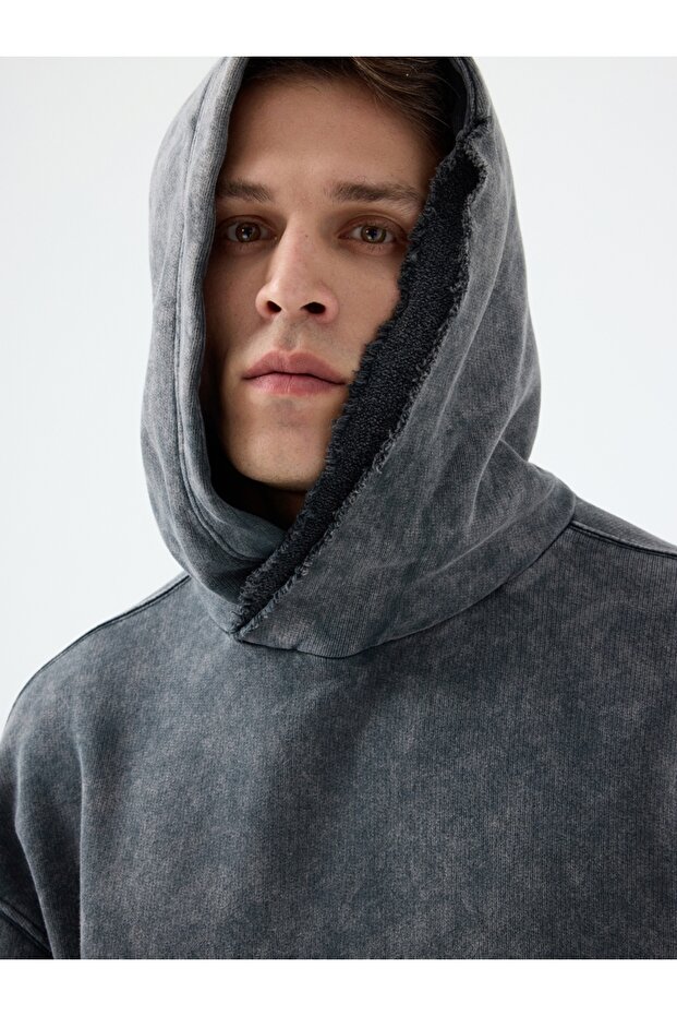 Oversize Erkek Sweatshirt - 4