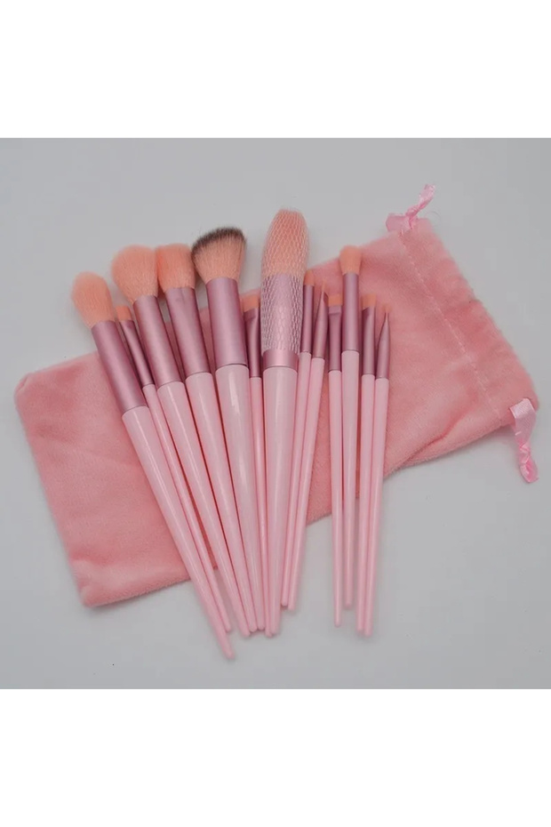 طقم فرش مكياج 13 قطعة - 4