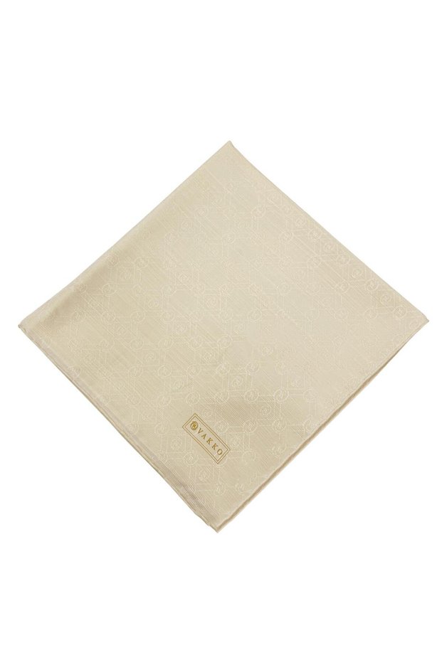 Cotton Silk Scarf - New Hologram - Cream
