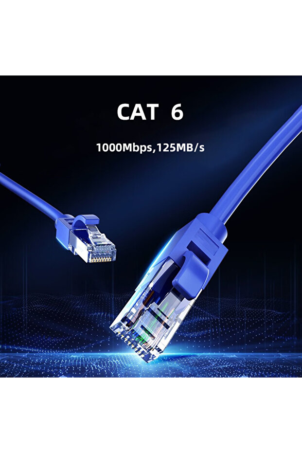 كابل إيثرنت بطول 2 متر من الفئة 6 جيجابت عالي السرعة 1000 ميجابت في الثانية كابل إنترنت RJ45 محمي لشبكة LAN