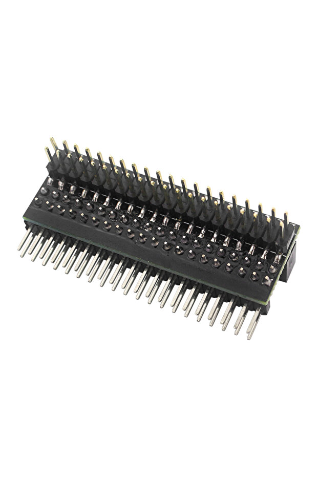 رأس GPIO Raspberry Pi 5 توسيع رأس GPIO موصل GPIO بزاوية قائمة لـ Pi 5 4B 3B+ 3B Zero