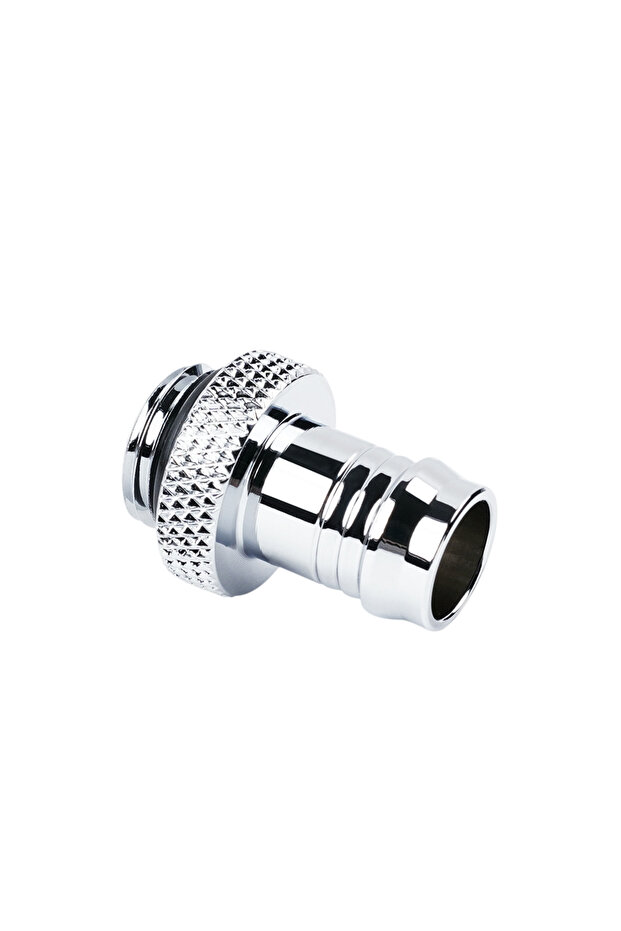 Silver X1 Barb Hose Fitting 3/8'' G1/4 Thread For ID 9-10mm Soft Tube Water Pipe 10X13mm Connector