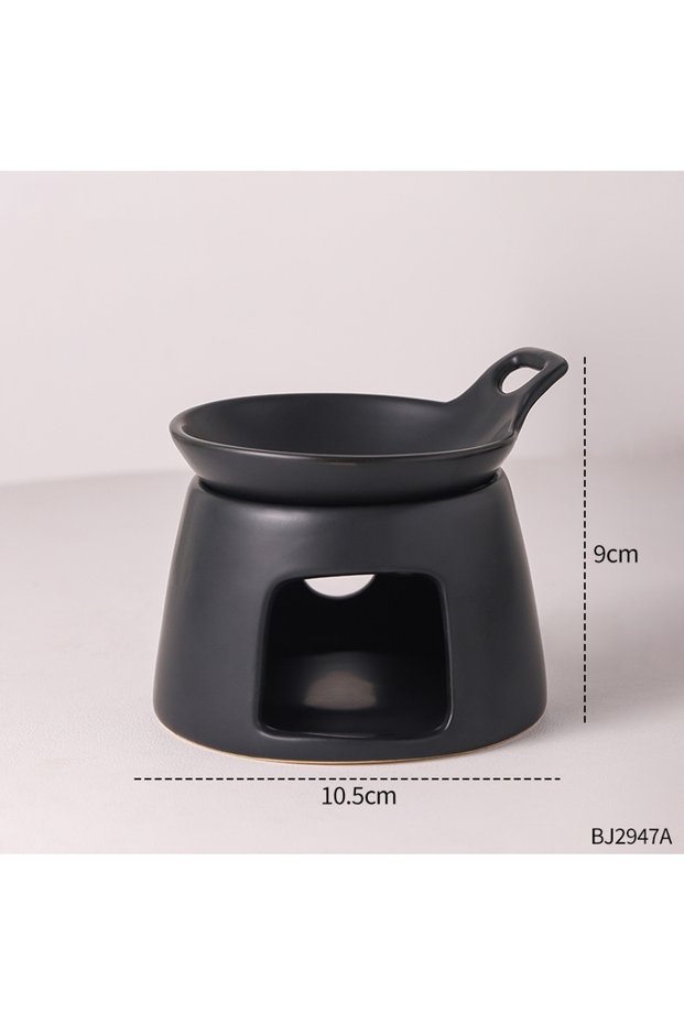 Bj2947A Fashion Creative Ceramic Aromatherapy Stove Can Dry Burn Fragrant Powder, Coffee Grounds, Ar