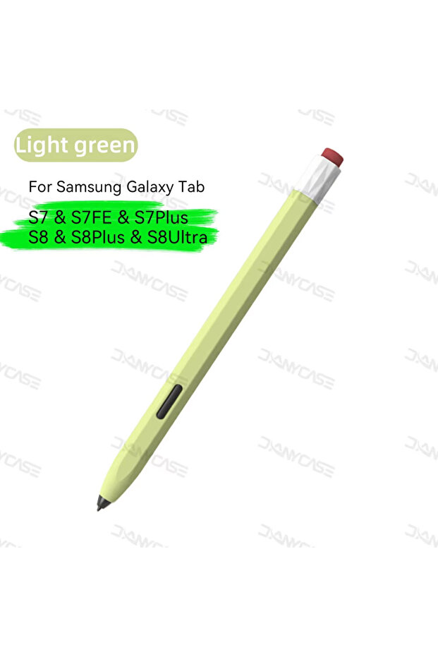 جراب قلم S7 S8 باللون الأخضر لجهاز Tab S Pen لجهاز Tab S6 Lite S7 S8 S7 Plus S7 FE S8 Plus Liquid ...