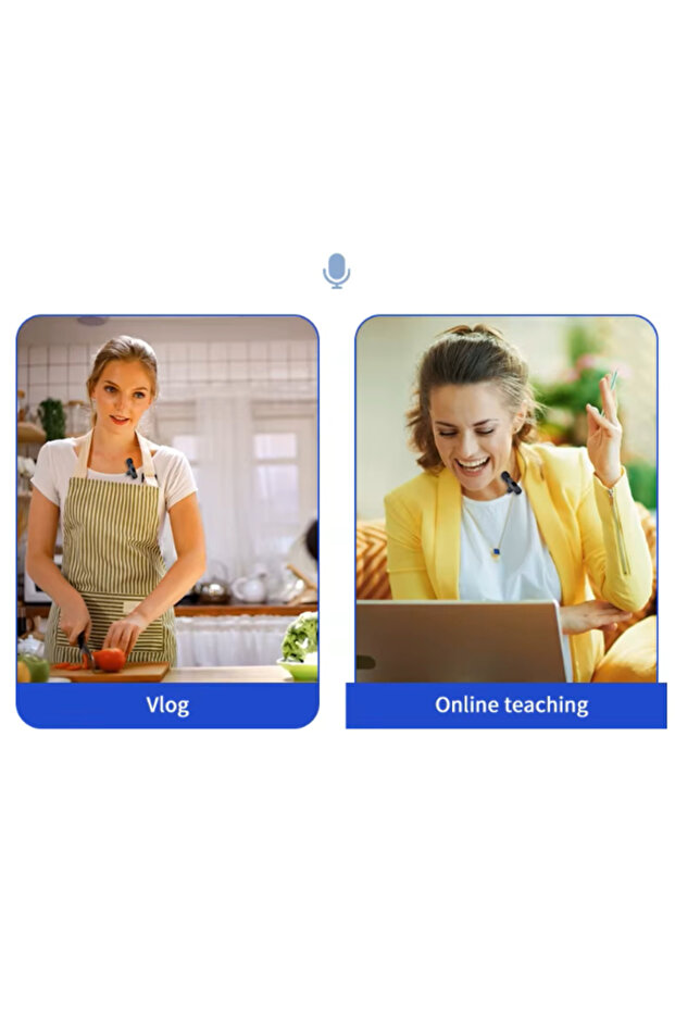 Mini Yaka Mikrofonu Type-C Uyumlu - 5