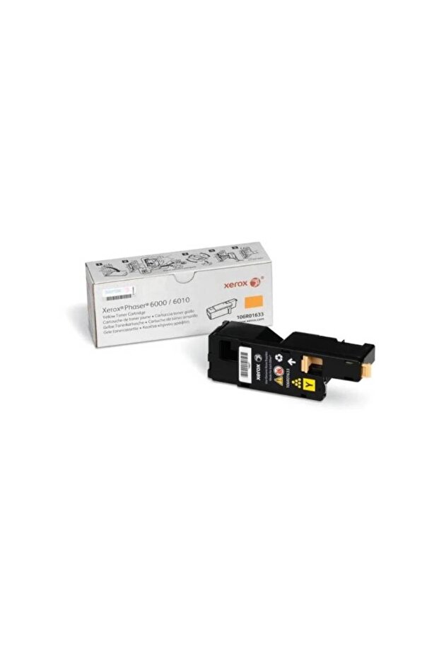 Yellow Toner Cartridge for Phaser 6000/6010, WorkCentre 6015 – Yield ~1000 Pages