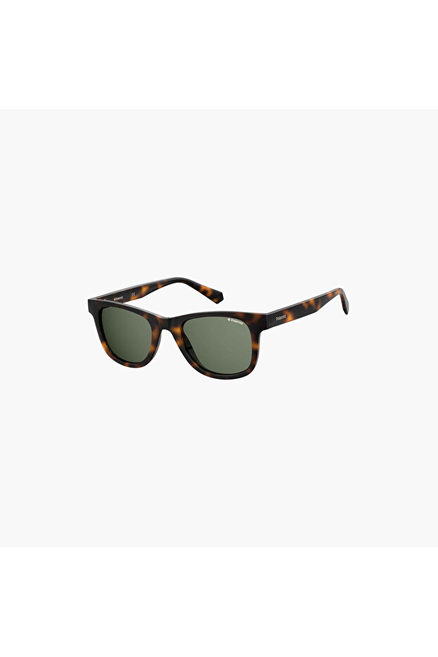 Polarized and UV Protected Green Lens 50 mm Square Sunglasses | 202983