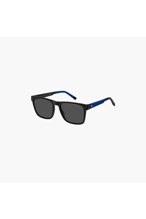 Men's 55 MM Grey Rectangle Sunglasses