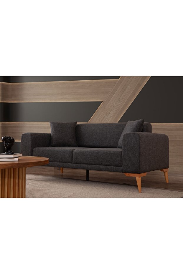 BABİL İKİLİ KANEPE, ANTRASİT - 2