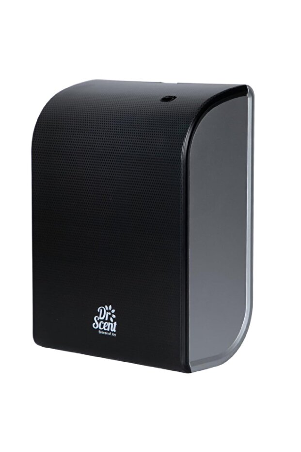 Essential Oil Diffuser – Elegant Floral (Black-Silver)