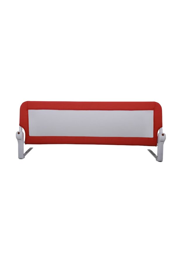 SecureFold Bed Rail, Adjustable 150x65 cm, Red