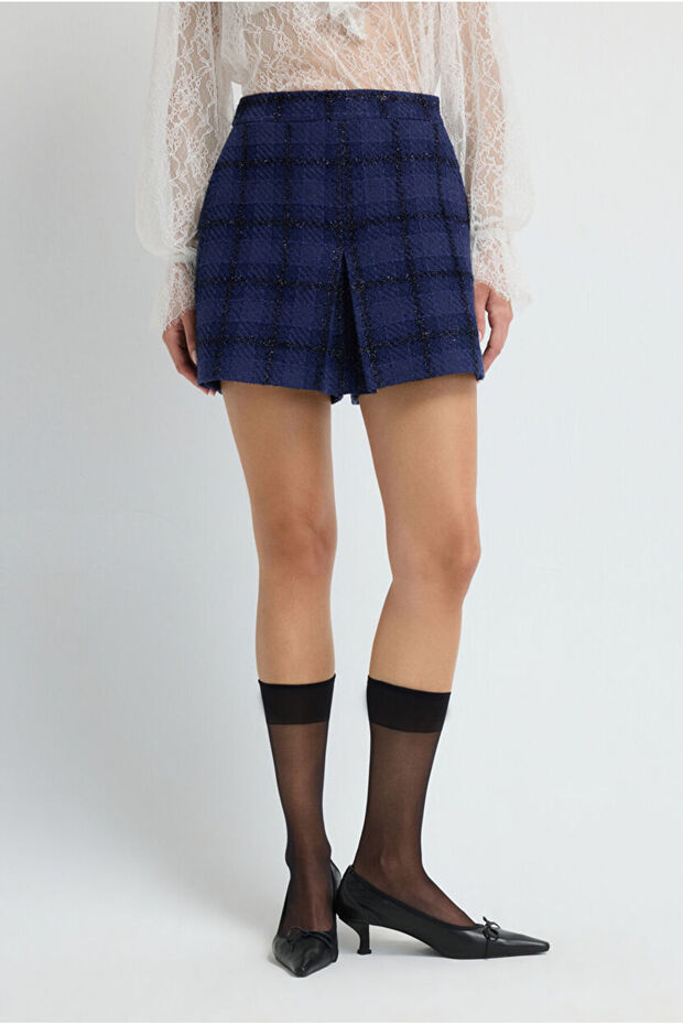 Tüvit Şort Etek - 3