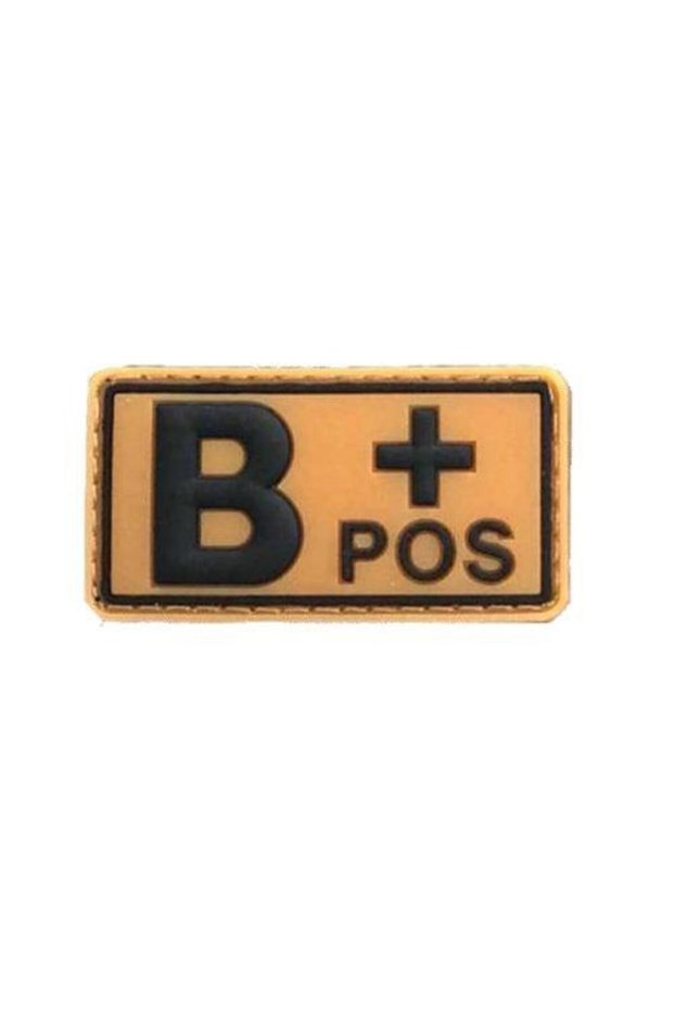 Mil Tec Askeri Kan Grubu Arma Patch B Rh + Bej