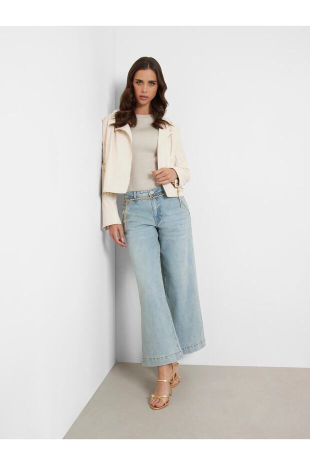 ALICE CHAIN CROPPED CEKET - 2