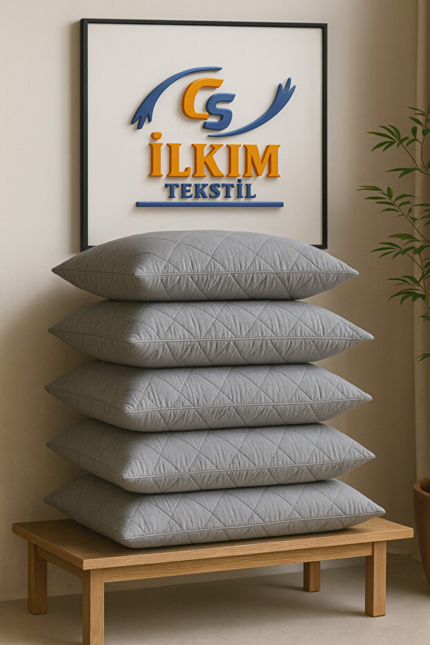 Pillow Protector Set Cotton 5-Piece Quilted Pillow Protector