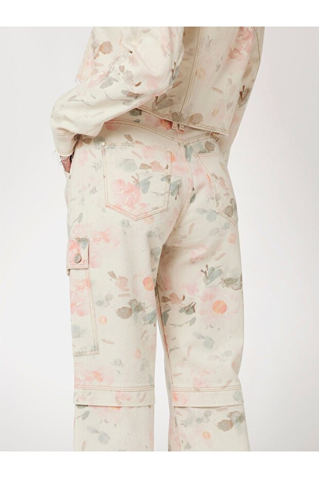 80S Cargo Kadın Kargo Jean - 4