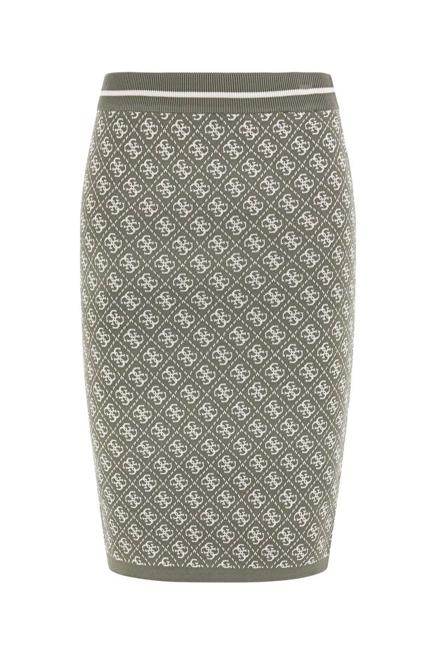 Lise Kadın Triko Etek - 1