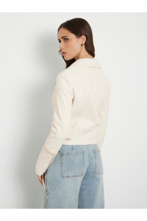 ALICE CHAIN CROPPED CEKET - 3